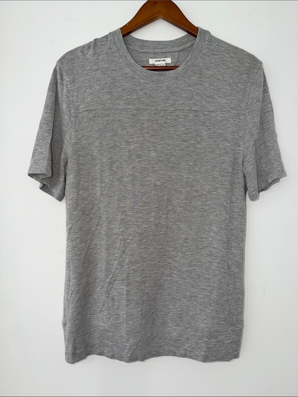 Helmut Lang Gray Short Sleeve Tee Super Soft Like New